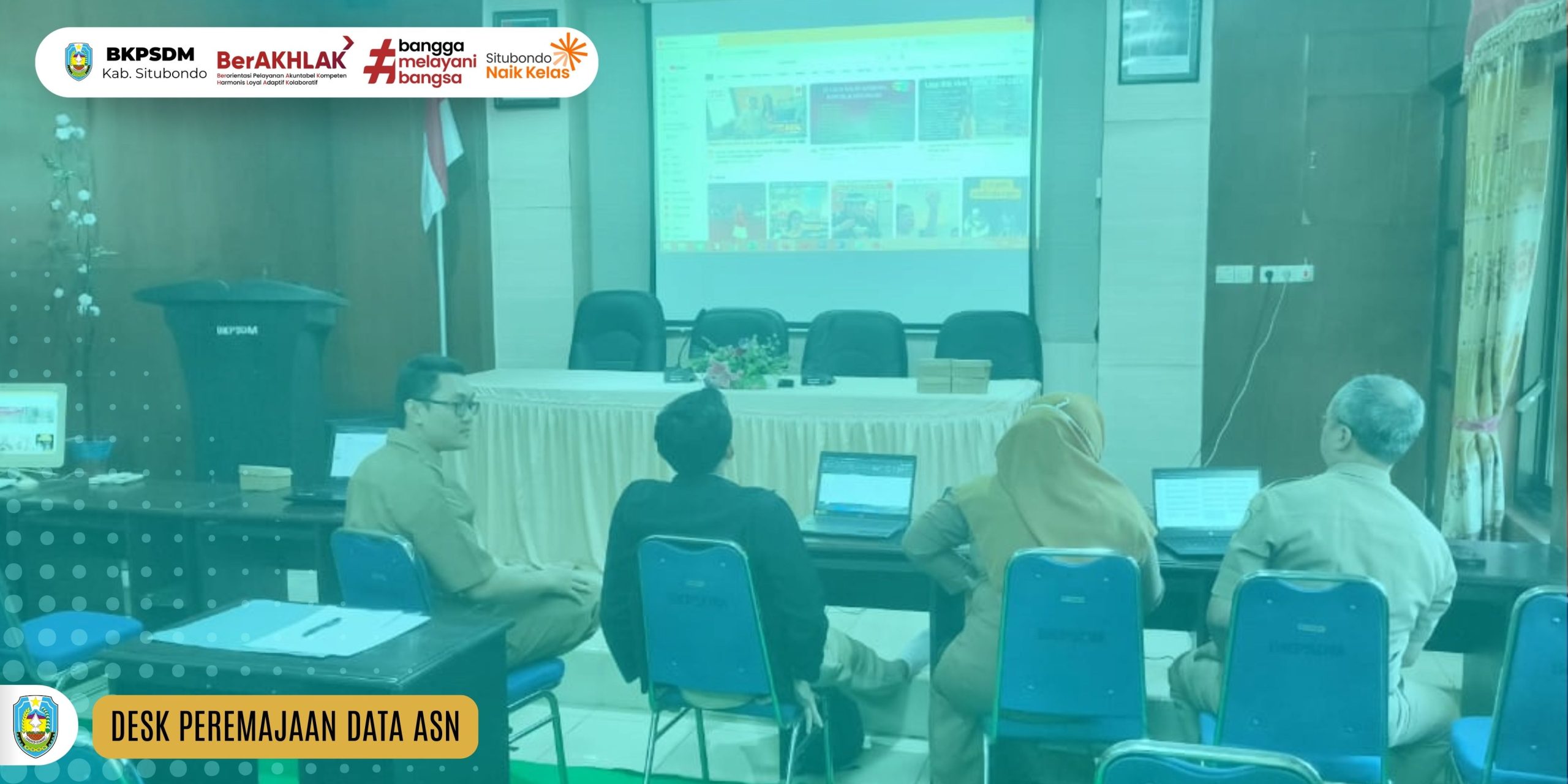 BKPSDM Situbondo Gelar Desk Peremajaan Data ASN: Yuk, Simak Jadwal dan Persyaratannya!