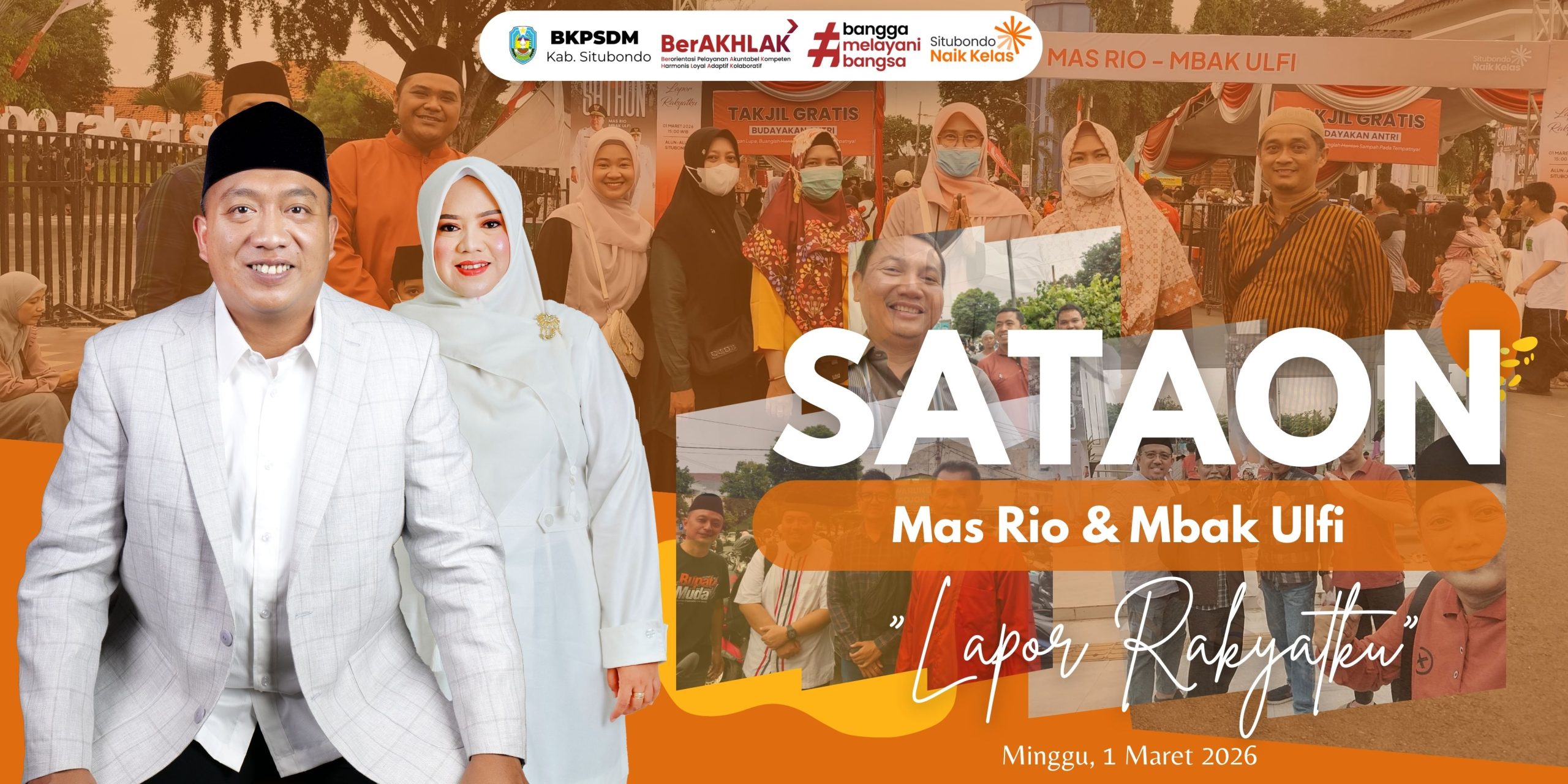 Satu Tahun Membangun Situbondo: BKPSDM Hadir Lebih Dekat dalam Acara SATAON “Lapor Rakyatku”
